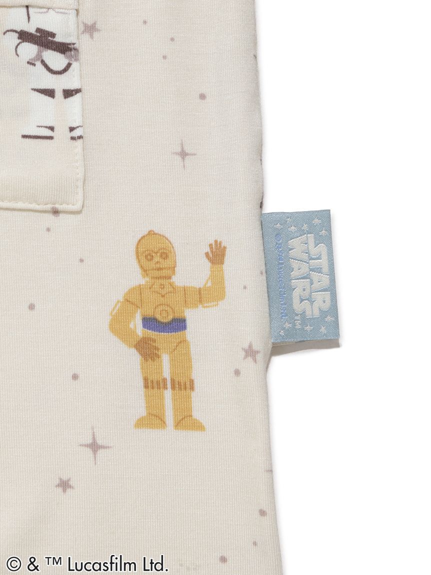 GELATO PIQUE KIDS & BABY「【STAR WARS】【ベビー】総柄半袖ロンパース」|ロンパース|