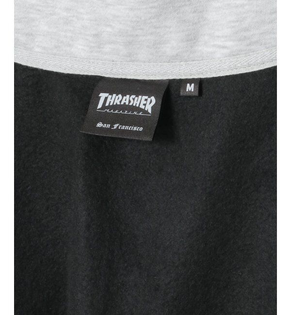 VENCE share style「THRASHER スラッシャー ハーフジップ」|スウェット・ジャージ|
