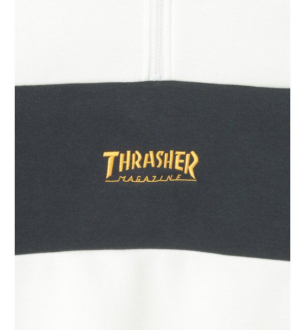 VENCE share style「THRASHER スラッシャー ハーフジップ」|スウェット・ジャージ|
