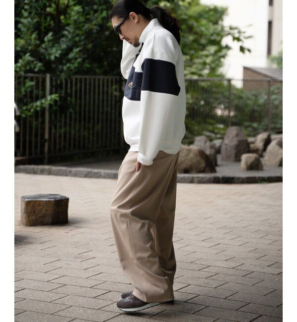VENCE share style「THRASHER スラッシャー ハーフジップ」|スウェット・ジャージ|