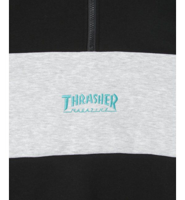 VENCE share style「THRASHER スラッシャー ハーフジップ」|スウェット・ジャージ|