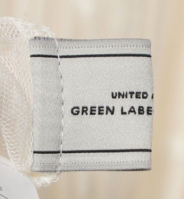 UNITED ARROWS green label relaxing「シシュウ チュール ワンピース」|ワンピース|