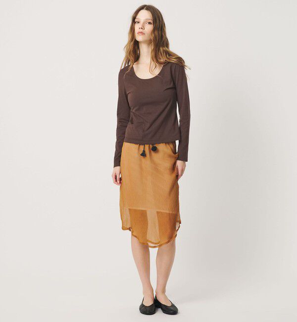 ATTISESSION「＜ATTISESSION＞ポケット ユーティリティー カットソー」|Tシャツ・カットソー|DK.BROWN
