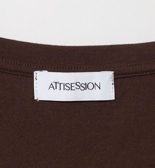 ATTISESSION「＜ATTISESSION＞ポケット ユーティリティー カットソー」|Tシャツ・カットソー|