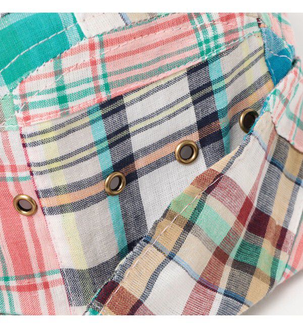 BEAMS PLUS「【別注】Quaker Marine Supply Co. / Neck flap swordfish  Patchwork Madras」|その他|