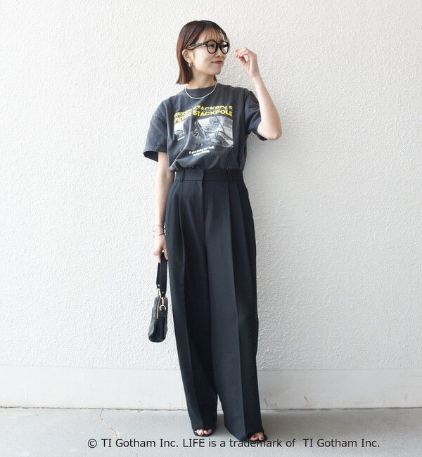 SHIPS any「GOOD ROCK SPEED:〈洗濯機可能〉LPC ロゴ フォト プリント TEE」|Tシャツ・カットソー|