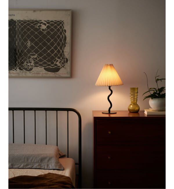 journal standard Furniture「WAVY TABLE LAMP　ウェービー テーブル ランプ 電球付属」|その他|