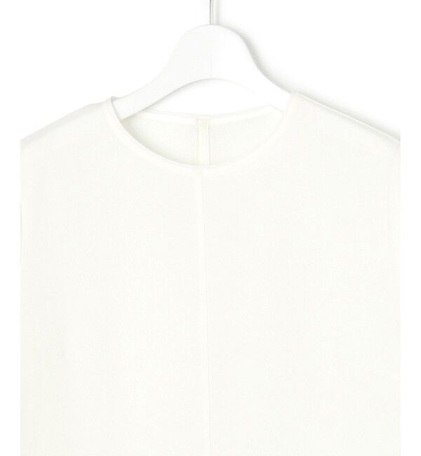23区「【VERY・Oggi掲載】ストレッチジョーゼット シアーコンビ カットソー」|Tシャツ・カットソー|