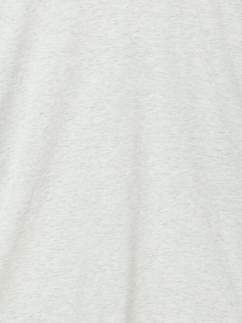 Samansa Mos2「レース付きロゴプリントロングTシャツ」|Tシャツ・カットソー|