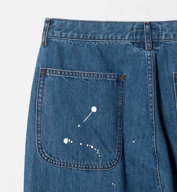 UNITED ARROWS「【別注】＜WESCOT＞スプラッシュ ペイント デニム ペインター パンツ」|チノ|