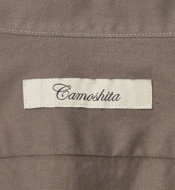 UNITED ARROWS「＜Camoshita＞コットン ツイル レギュラーカラー シャツ」|Tシャツ・カットソー|