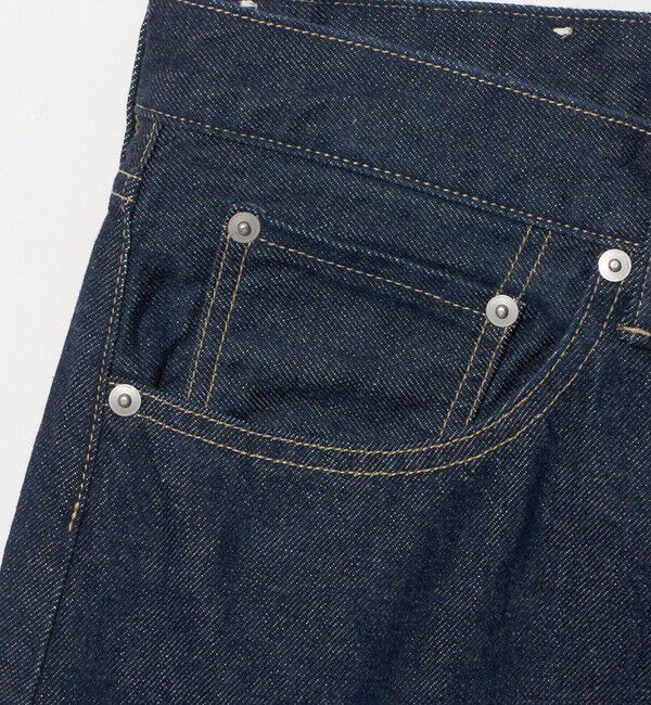 UNITED ARROWS「＜KURO＞CARVER/ワンウォッシュ ストレート デニムパンツ」|デニム|