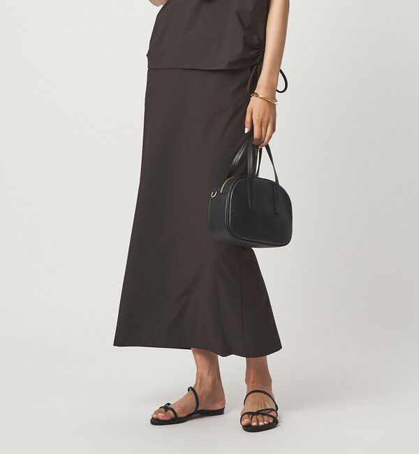 UNITED ARROWS green label relaxing「カット タイトスカート」|タイト|DK.BROWN