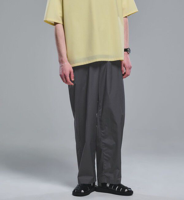 UNITED ARROWS green label relaxing「ナイロン ツイル バレル ユーティリティ パンツ W4 -ストレッチ・接触冷感-」|その他|DK.GRAY