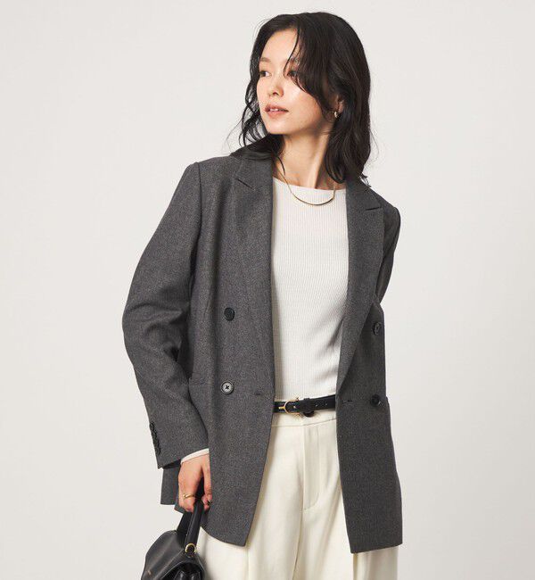 UNITED ARROWS green label relaxing「MANTECO ダブル ジャケット」|テーラードジャケット|