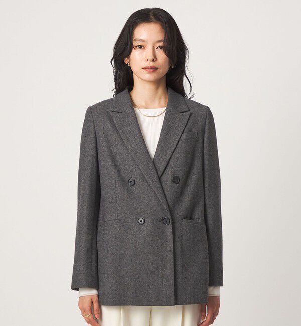UNITED ARROWS green label relaxing「MANTECO ダブル ジャケット」|テーラードジャケット|