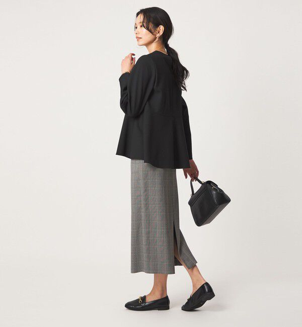 UNITED ARROWS green label relaxing「ライト ダブルクロス ブラウス ウォッシャブル ストレッチ」|シャツ・ブラウス|