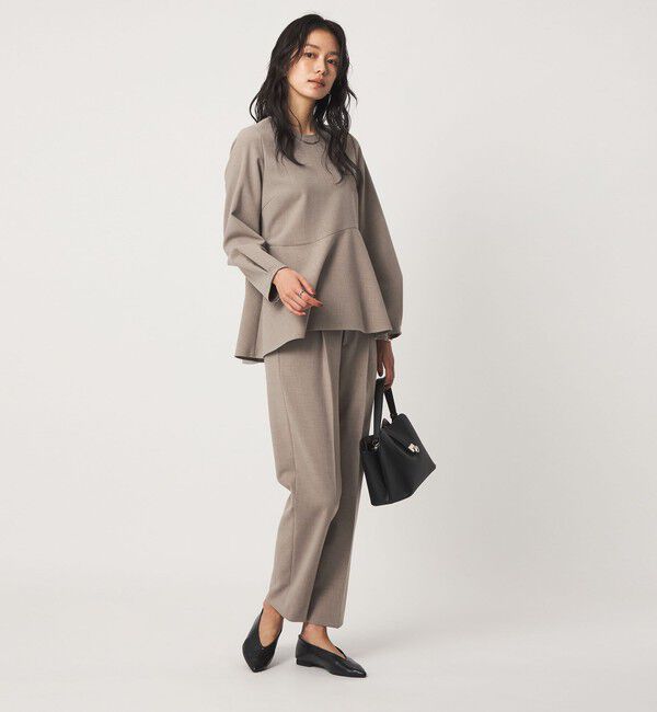 UNITED ARROWS green label relaxing「ライト ダブルクロス ブラウス ウォッシャブル ストレッチ」|シャツ・ブラウス|