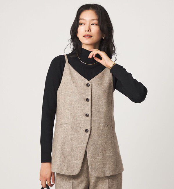 UNITED ARROWS green label relaxing「スラブ ジレ」|ベスト・ジレ|