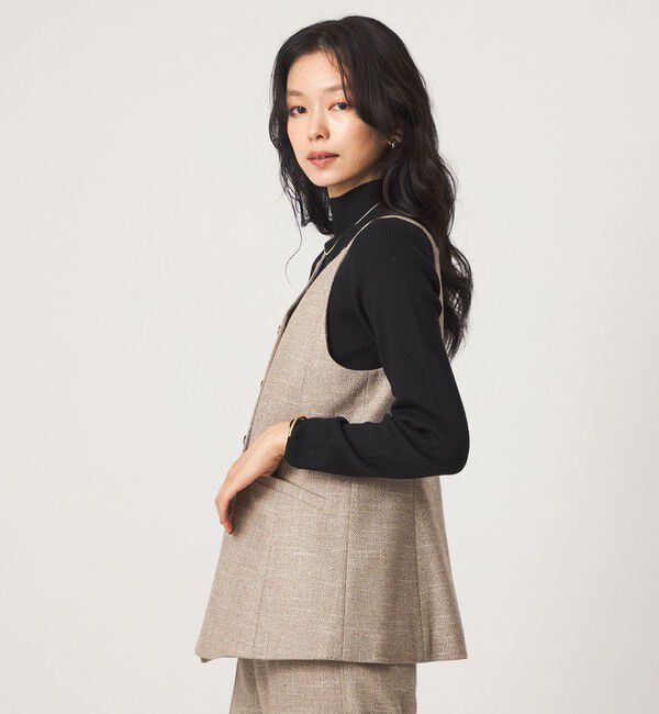 UNITED ARROWS green label relaxing「スラブ ジレ」|ベスト・ジレ|
