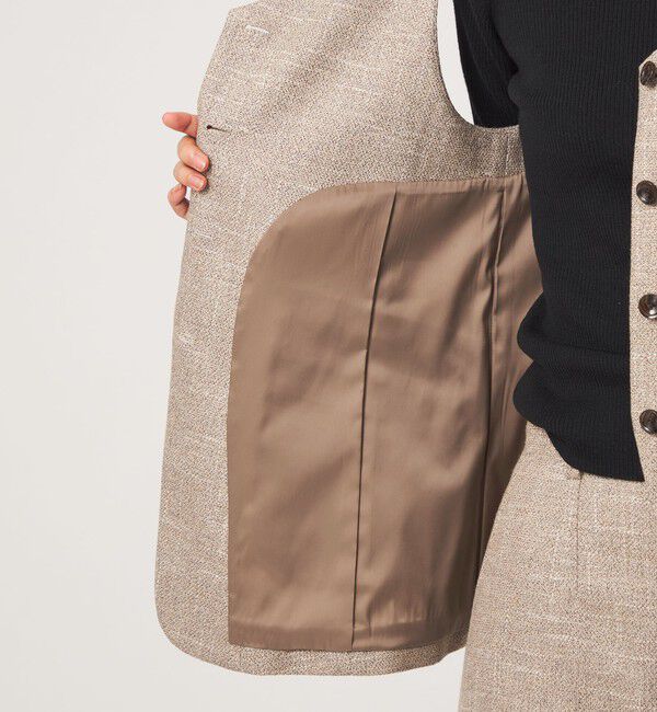 UNITED ARROWS green label relaxing「スラブ ジレ」|ベスト・ジレ|