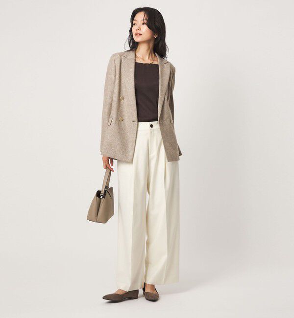UNITED ARROWS green label relaxing「［size SHORTあり］スラブ ダブルジャケット」|テーラードジャケット|