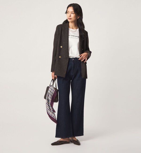 UNITED ARROWS green label relaxing「［size SHORTあり］スラブ ダブルジャケット」|テーラードジャケット|