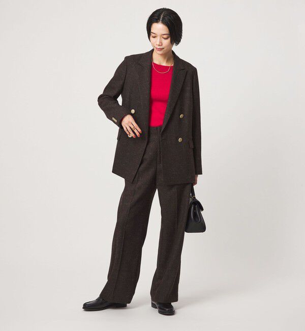 UNITED ARROWS green label relaxing「［size SHORTあり］スラブ ダブルジャケット」|テーラードジャケット|