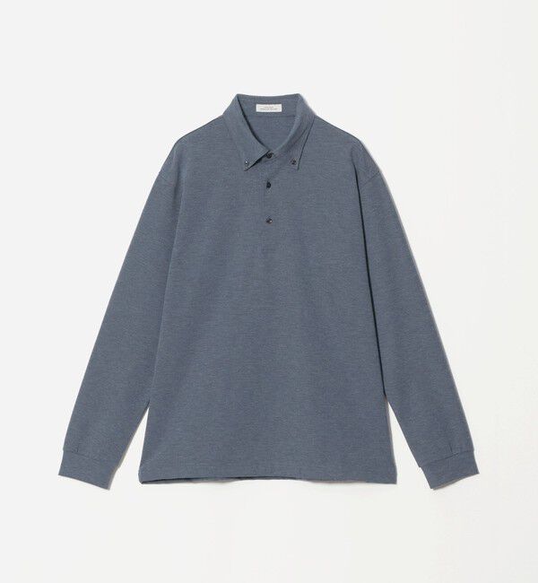 UNITED ARROWS green label relaxing「モクロディ ボタンダウン ポロシャツ」|ポロシャツ|LT.BLUE