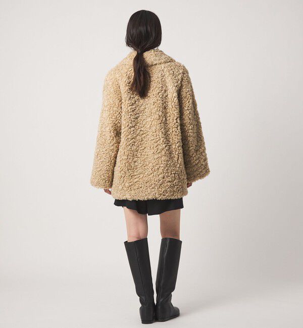 EMMEL REFINES「＜EMMEL REFINES＞EM カーリーボア ミディアム コート」|その他|