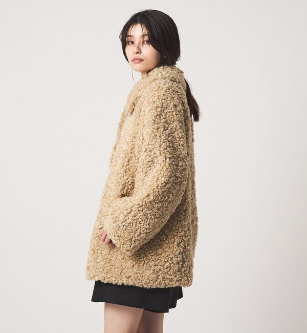 EMMEL REFINES「＜EMMEL REFINES＞EM カーリーボア ミディアム コート」|その他|