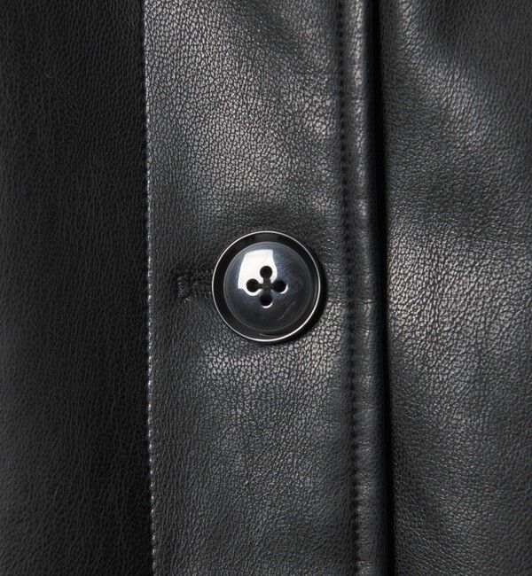 UNITED ARROWS green label relaxing「【WEB限定】＜at ease＞レザーライク ブルゾン」|その他|