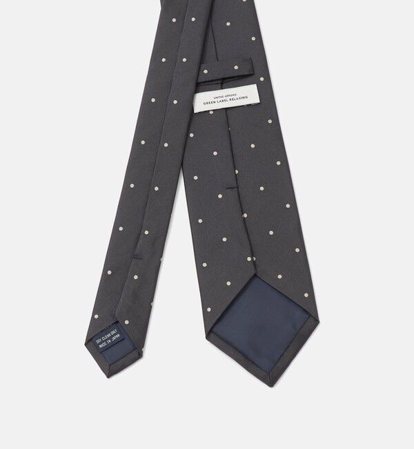 UNITED ARROWS green label relaxing「GLR JAPAN FUJI 8.0cm ドット ネクタイ」|ネクタイ・蝶ネクタイ|