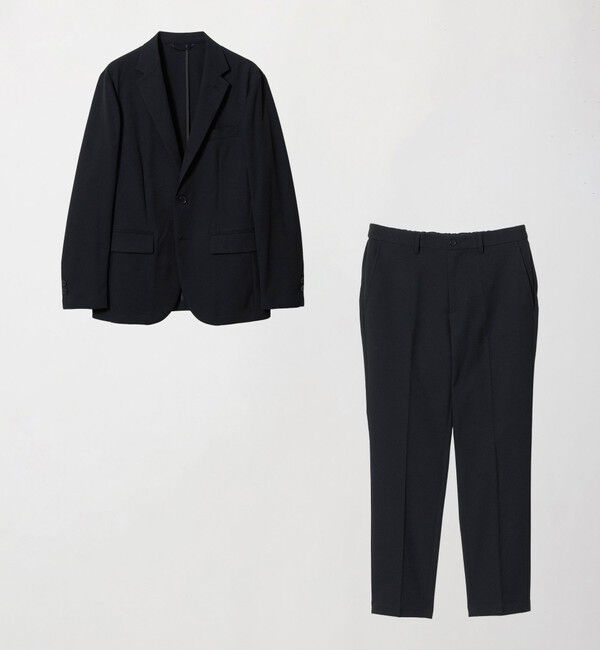 UNITED ARROWS green label relaxing「【WEB限定】JUST fit ウールライク ナロー セットアップ ジャケット＆パンツ -ストレッチ-」|スーツ|