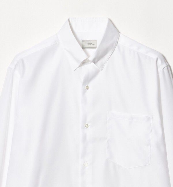UNITED ARROWS green label relaxing「エブリット コットン ソリッド リラックス スナップ ボタンダウン シャツ -イージーアイロン-」|シャツ・ブラウス|