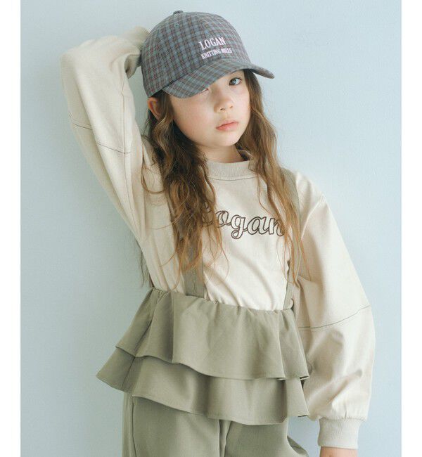 UNITED ARROWS green label relaxing「	 【別注】＜LOGAN knitting mills＞チェーンステッチ プルオーバー / キッズ 120cm-160cm」|Tシャツ・カットソー|