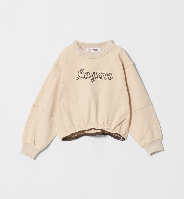 UNITED ARROWS green label relaxing「	 【別注】＜LOGAN knitting mills＞チェーンステッチ プルオーバー / キッズ 120cm-160cm」|Tシャツ・カットソー|
