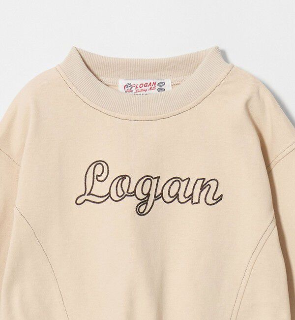 UNITED ARROWS green label relaxing「	 【別注】＜LOGAN knitting mills＞チェーンステッチ プルオーバー / キッズ 120cm-160cm」|Tシャツ・カットソー|