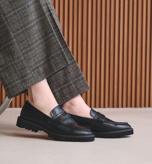 BEAUTY&YOUTH UNITED ARROWS「レザーライク コインローファー」|ローファー|