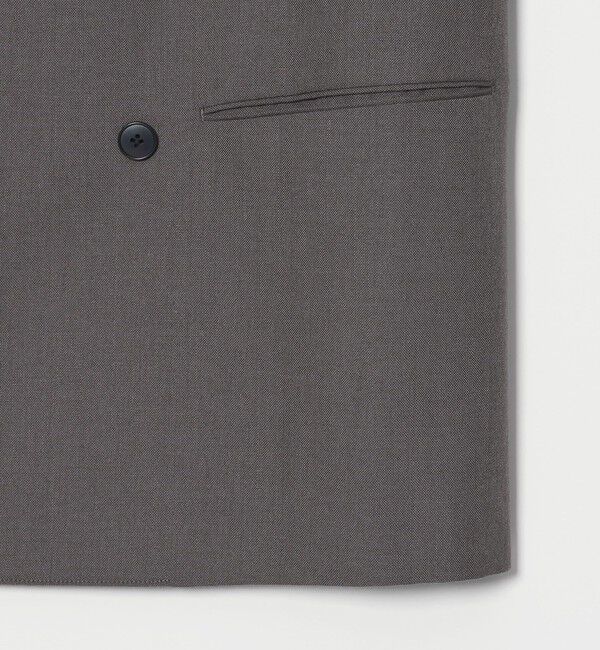 STEVEN ALAN「＜Steven Alan＞ ウール オックスフォード ダブルブレステッド 6B ジャケット」|テーラードジャケット|