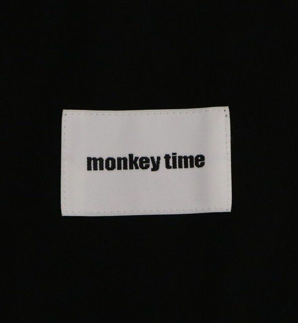 MONKEY TIME「チョーク ストライプ 2P ワイド ストレート パンツ」|チノ|