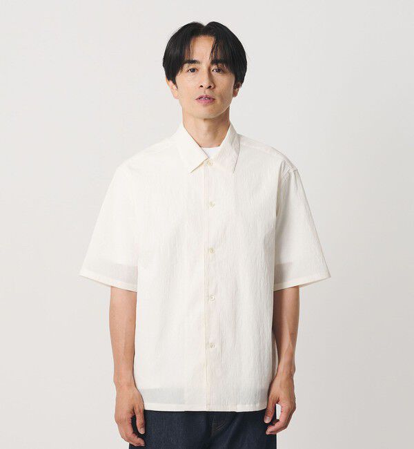 BEAUTY&YOUTH UNITED ARROWS「ヨウリュウ キャンプカラー シャツ FORM型 吸水速乾 通気性」|シャツ・ブラウス|