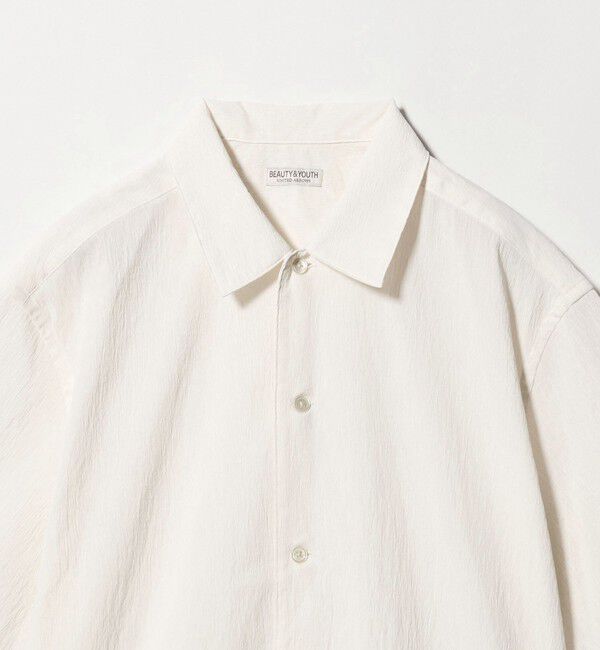 BEAUTY&YOUTH UNITED ARROWS「ヨウリュウ キャンプカラー シャツ FORM型 吸水速乾 通気性」|シャツ・ブラウス|