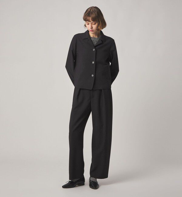 STEVEN ALAN「＜Steven Alan＞ダブルクロス シャツジャケット」|テーラードジャケット|
