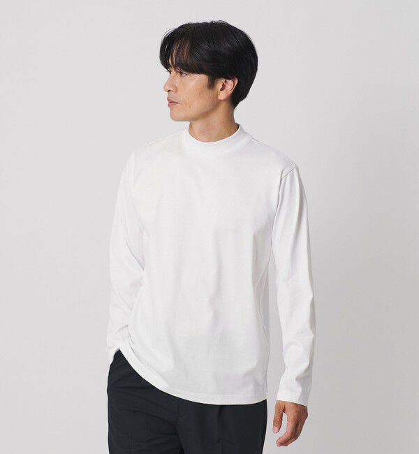 BEAUTY&YOUTH UNITED ARROWS「デオドラント クリア コットン ジャケット Tシャツ 抗菌防臭 吸水速乾 UVカット」|Tシャツ・カットソー|