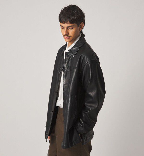 STEVEN ALAN「＜Steven Alan＞ シープレザー カーコート II」|その他|