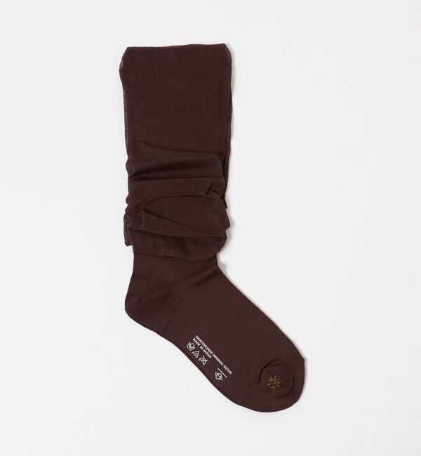 BEAUTY&YOUTH UNITED ARROWS「＜MARCOMONDE＞コットン ソフト ルーズソックス」|ソックス|DK.BROWN