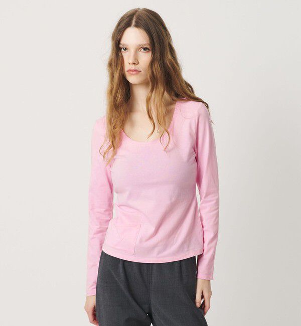ATTISESSION「＜ATTISESSION＞ポケット ユーティリティー カットソー」|Tシャツ・カットソー|LT.PINK