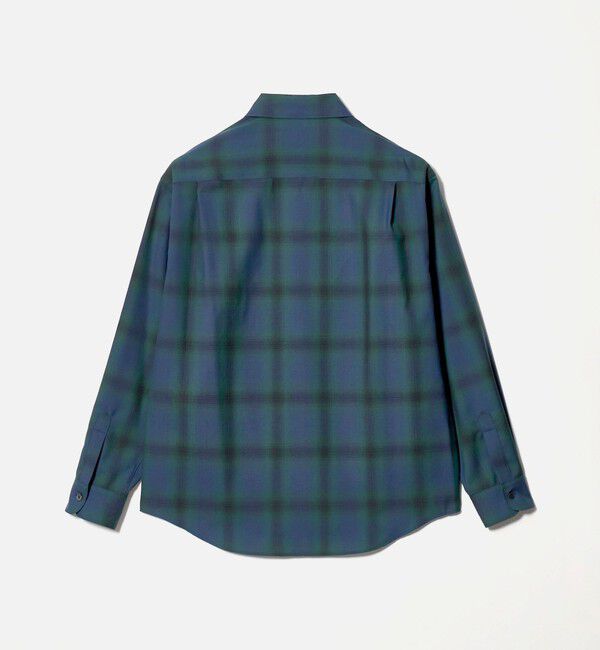 BEAUTY&YOUTH UNITED ARROWS「尾州 ウーステッド チェック レギュラー シャツ GRANDE TAPERD型 ウォッシャブル MADE IN JAPAN」|シャツ・ブラウス|