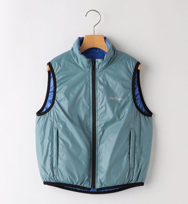 SHIPS KIDS「【SHIPS KIDS別注】WILD THINGS:130～170cm / キルティング リバーシブル ベスト」|ダウンベスト・ベスト|